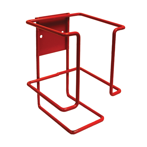 Support mural m&eacute;tallique pour bouteille d'&eacute;cran solaire de 1 L Ottawa Fastener Supply