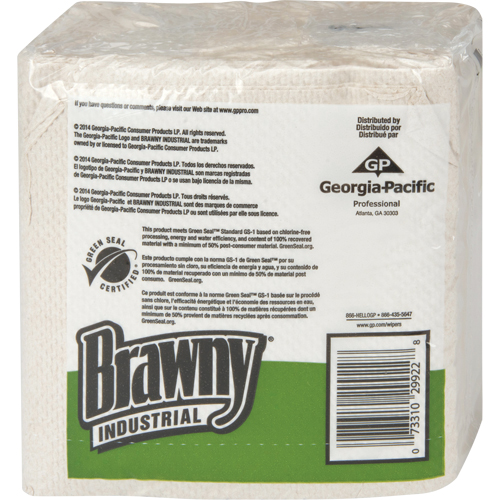 Shur-Wipe&reg; Wipers, Utility, 13" L x 13" W Ottawa Fastener Supply