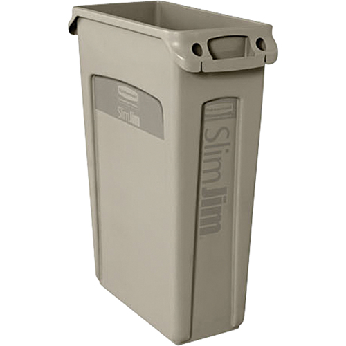 Contenants Slim Jim a/canaux de ventilation, Plastique, 23 gal. US Ottawa Fastener Supply