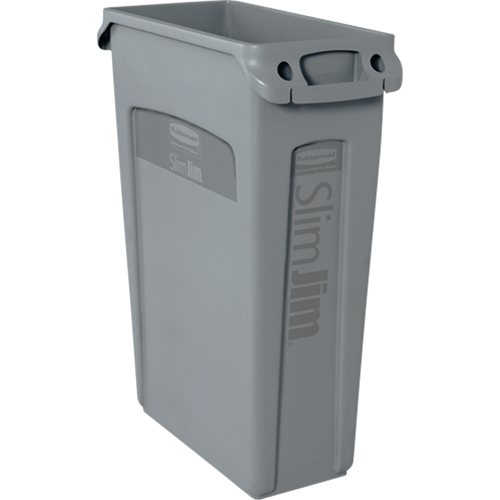 Slim Jim&reg; Container with Venting Channels, Plastic, 23 US gal. Ottawa Fastener Supply