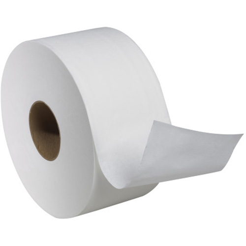Advanced Soft Mini Toilet Paper, Jumbo Roll, 2 Ply, 751' Length, White Ottawa Fastener Supply