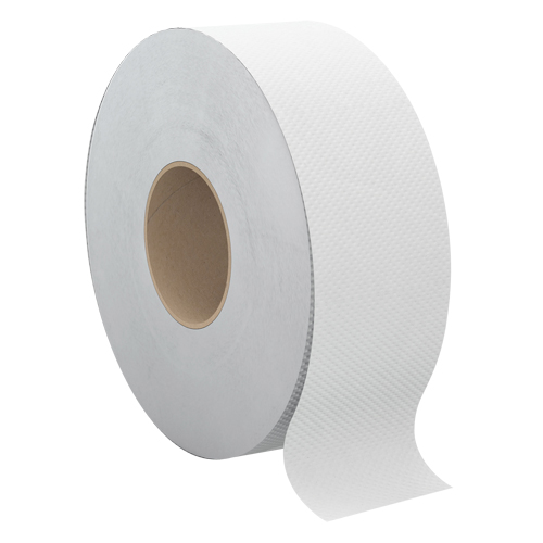 Pro Select&reg; Toilet Paper, Jumbo Roll, 2 Ply, 900' Length, White Ottawa Fastener Supply