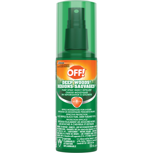 Insectifuge Off! R&eacute;gions sauvages, DEET &agrave; 25 %, Vaporisateur, 100 ml Ottawa Fastener Supply