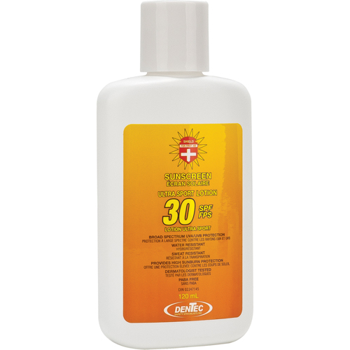 &eacute;cran solaire Shield, FPS 30, Lotion Ottawa Fastener Supply