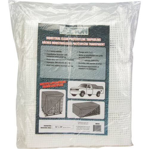B&acirc;ches transparentes, 12' x 10' x 8 mils Ottawa Fastener Supply
