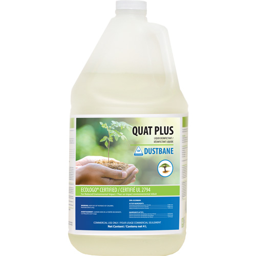 Quat Plus - Disinfectants & Cleaners, 4 L, Jug Ottawa Fastener Supply