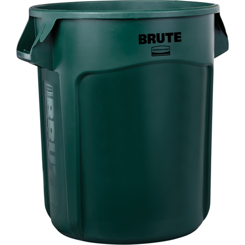 Vented Brute&reg; Waste Container, Plastic, 20 US gal. Ottawa Fastener Supply