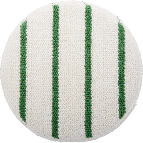 Tampon pour machine d'entretien des planchers, 19", Nettoyage, Blanc Ottawa Fastener Supply