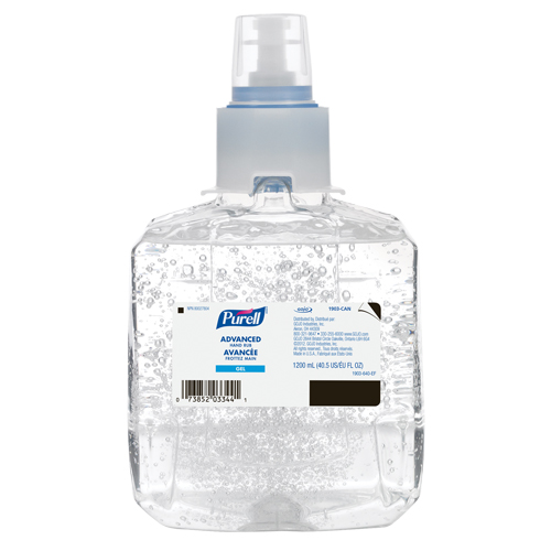 LTX-12Advanced Hand Sanitizer, 1200 ml, Cartridge Refill, 70% Alcohol Ottawa Fastener Supply