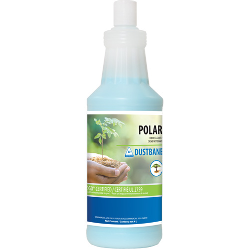 Polar Cream Bathroom Cleaner, 1 L/1.0 L, Bottle Ottawa Fastener Supply