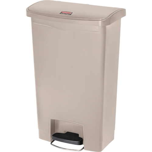 Slim Jim&reg; Waste Container, Resin, 13 US gal. Capacity Ottawa Fastener Supply