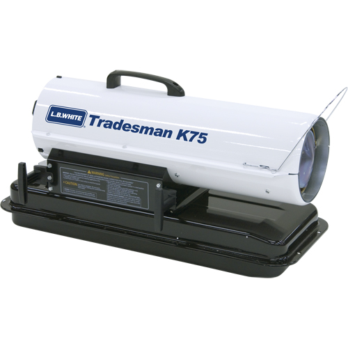 Tradesman&reg; Forced Air Heater, Fan, Kerosene, 75,000 BTU/H Ottawa Fastener Supply