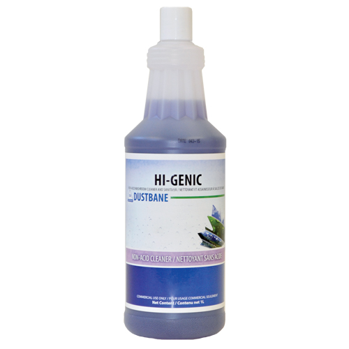 Hi-Genic Bathroom Cleaner and Sanitizer, 1 L, Bottle Ottawa Fastener Supply