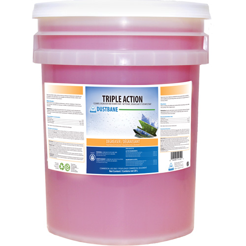 Nettoyant et d&eacute;graissant d&eacute;sinfectant Triple Action, 20 L, Seau Ottawa Fastener Supply