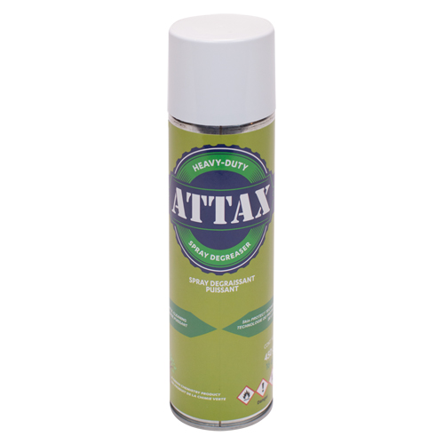 D&eacute;graissant liquide ATTAX, 16 oz, Canette a&eacute;rosol Ottawa Fastener Supply