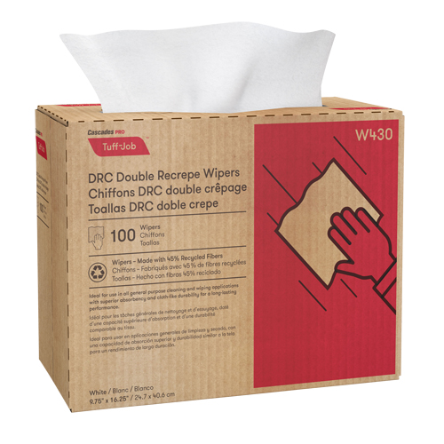 Chiffons Pro Tuff-Job, Tout usage, 9-3/4" lo x 16-1/2" la Ottawa Fastener Supply