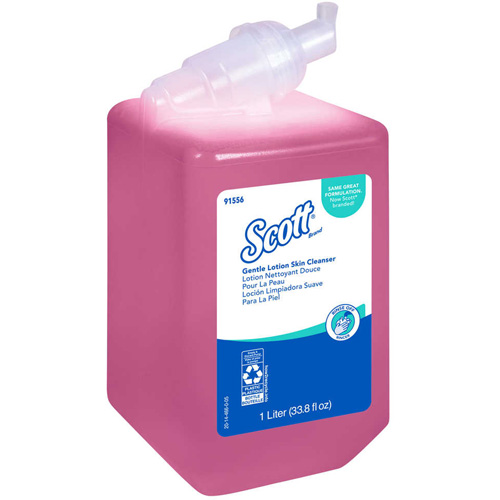 Nettoyant liquide pour la peau Scott Pro Gentle, Cr&egrave;me, 1 L, Parfum&eacute; Ottawa Fastener Supply