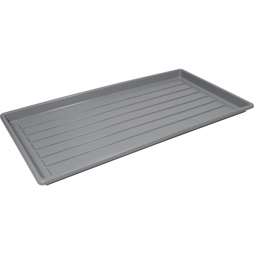 Plateau pour bottes/chaussures humides, Plastique, Gris, 27" lo x 14" la Ottawa Fastener Supply