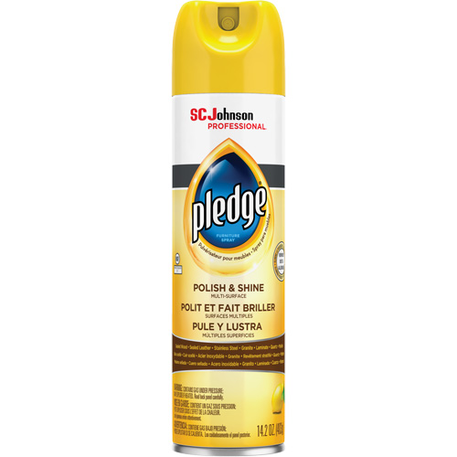 Pledge&reg; Lemon Furniture Polish, 14.2 oz., Aerosol Can Ottawa Fastener Supply