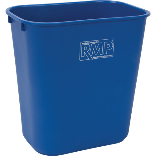 Recycling Container, Deskside, Polyethylene, 14 US Qt. Ottawa Fastener Supply
