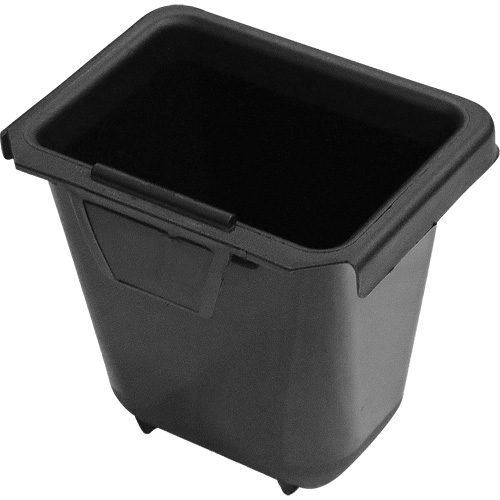 Waste Container, Deskside, Polyethylene, 4-1/4 US Qt. Ottawa Fastener Supply