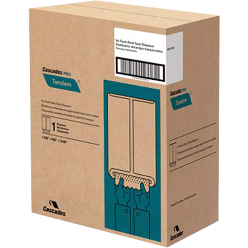 Pro Tandem Hand Towel Dispenser, No-Touch, 11.5" W x 9" D x 16.6" H Ottawa Fastener Supply