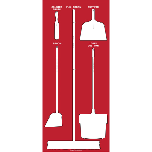 Ultra Aluma-Lite Dry Shadow Board (English Only) Ottawa Fastener Supply