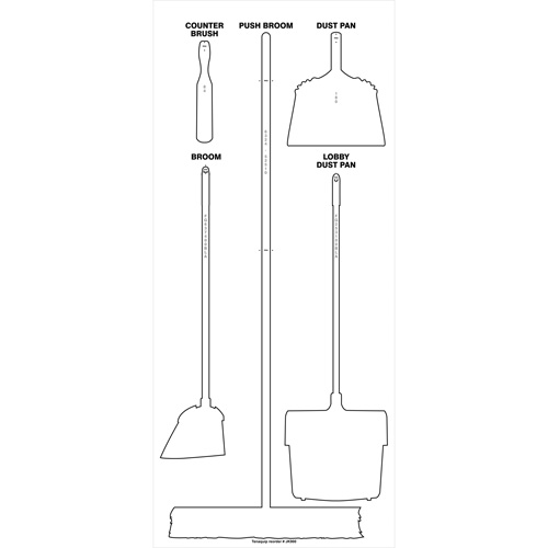 Ultra Aluma-Lite Dry Shadow Board (English Only) Ottawa Fastener Supply