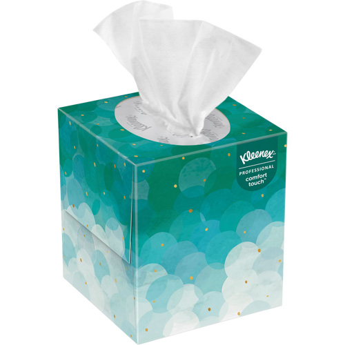 Kleenex&reg; Upright Facial Tissue, 2 Ply, 7.8" L x 8.3" W, 95 Sheets/Box Ottawa Fastener Supply