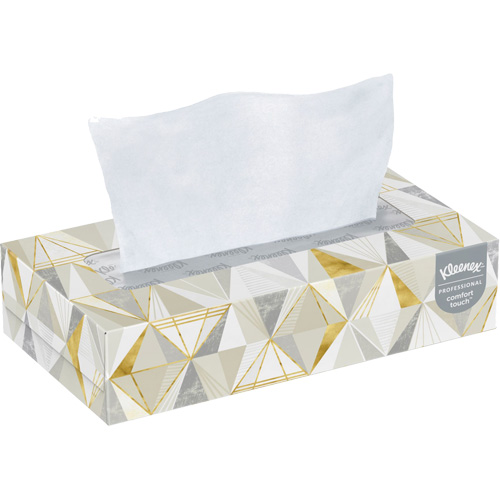 Kleenex&reg; Facial Tissue - Convenience Case, 2 Ply, 7.8" L x 8.3" W, 125 Sheets/Box Ottawa Fastener Supply