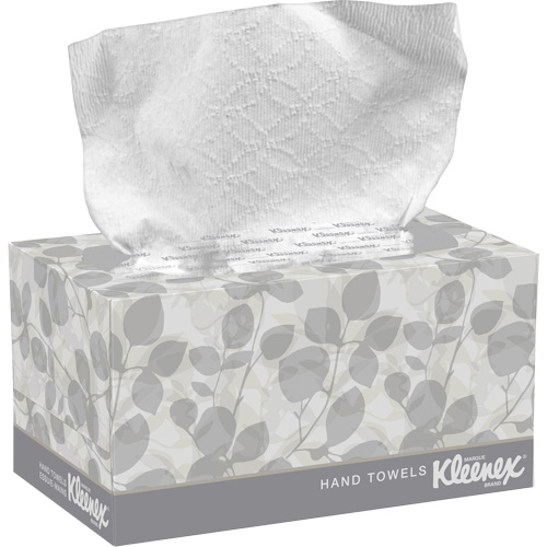 Kleenex&reg; Hand Towels in a POP-UP* Box, 1 Ply, 10-1/2" L x 9" W, 120 /Pack Ottawa Fastener Supply