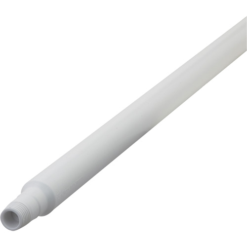 Ultra Hygiene Handle, Broom/Scraper/Squeegee, White, Ergonomic, 59" L Ottawa Fastener Supply