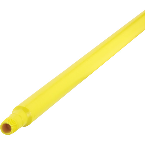 Ultra Hygiene Handle, Broom/Scraper/Squeegee, Yellow, Ergonomic, 59" L Ottawa Fastener Supply