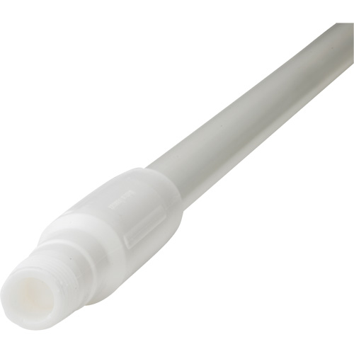 Handle, Broom/Scraper/Squeegee, White, Standard, 59" L Ottawa Fastener Supply
