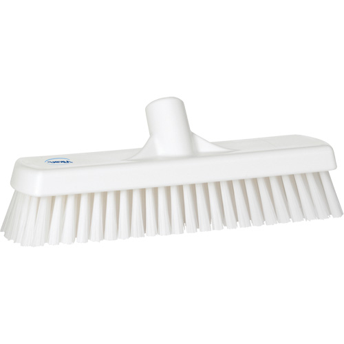 Brosse &agrave; r&eacute;curer pour planchers et murs, Crins Ferme, 12", Polyester, Blanc Ottawa Fastener Supply