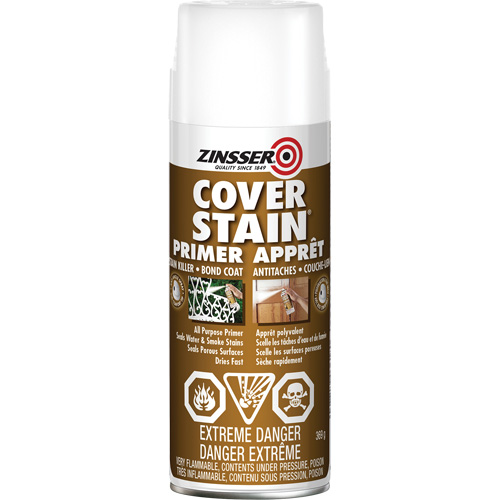 Cover Stain&reg; Oil-Base Primer Sealer, Aerosol Can, White Ottawa Fastener Supply