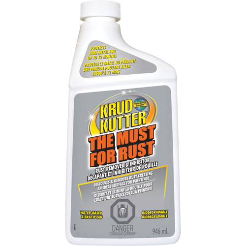 The Must for Rust Rust Remover & Inhibitor, Bottle Ottawa Fastener Supply