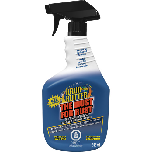 The Must for Rust Rust Remover Gel, Trigger Bottle Ottawa Fastener Supply