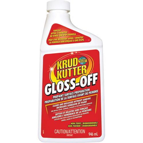Gloss Off Pre-Paint Surface Preparation, 946 ml, Bottle Ottawa Fastener Supply