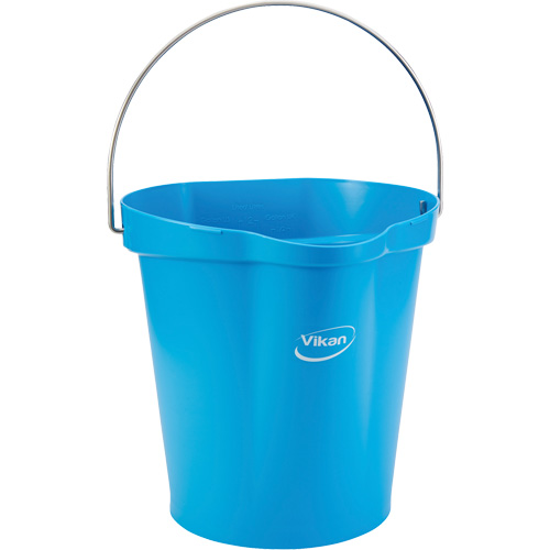 Food Hygiene Bucket, Blue, 3 US gal. Ottawa Fastener Supply
