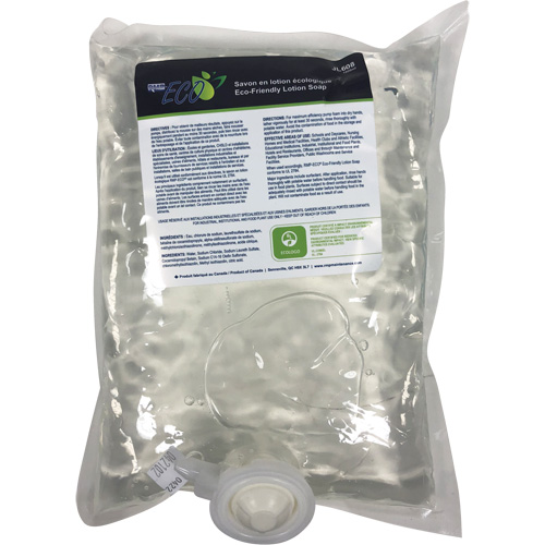 Eco-Friendly Moisturizing Hand Soap, Liquid, 1 L, Unscented Ottawa Fastener Supply
