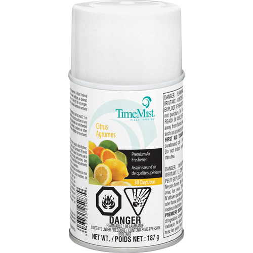 TimeMist&reg; Industrial Strength Air Freshener, Citrus, Aerosol Can/Cartridge Ottawa Fastener Supply