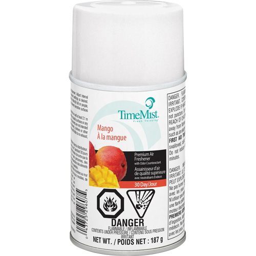 TimeMist&reg; Industrial Strength Air Freshener, Mango, Aerosol Can/Cartridge Ottawa Fastener Supply
