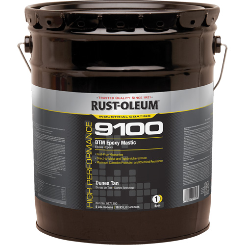 Base de mastic &eacute;poxy DTM du syst&egrave;me 9100, Dune de sable, 5 gal., Seau Ottawa Fastener Supply