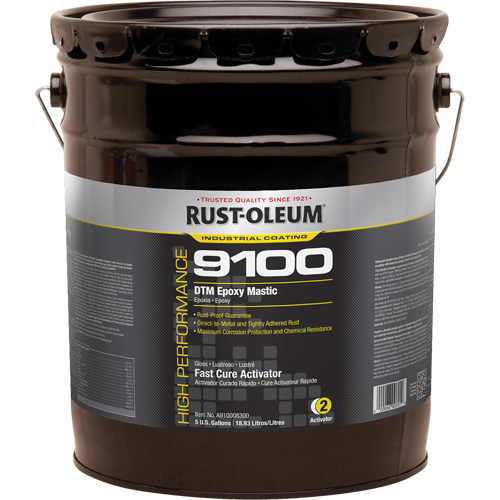 Activateur pour s&eacute;chage rapide pour mastic &eacute;poxy DTM du syst&egrave;me 9100, 5 gal., Seau Ottawa Fastener Supply