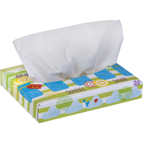Kleenex&reg; Junior Facial Tissues, 2 Ply, 8.4" L x 5.5" W, 40 Sheets/Box Ottawa Fastener Supply