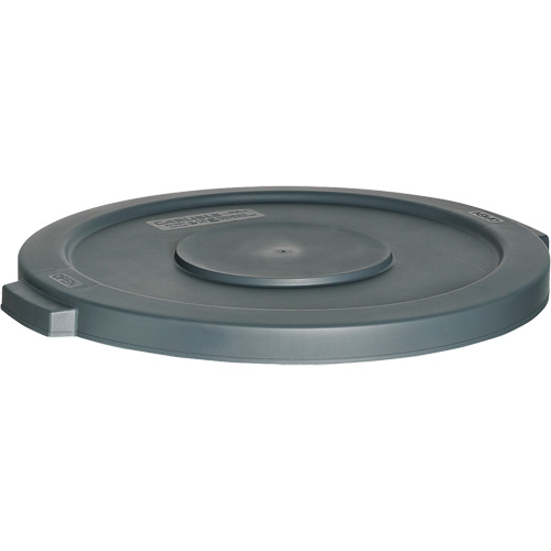 Waste Container Lid, Flat Lid, Plastic, Fits Container Size: 22" Dia. Ottawa Fastener Supply