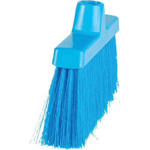 ColorCore Angle Head Broom, Medium Bristles, 10", Polypropylene, Blue Ottawa Fastener Supply