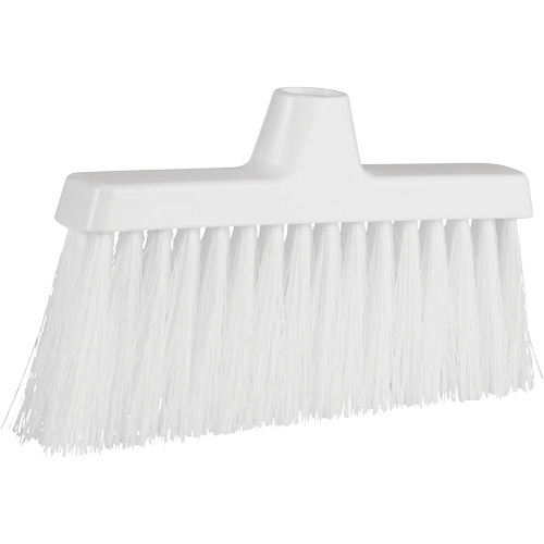 ColorCore Angle Head Broom, Medium Bristles, 10", Polypropylene, White Ottawa Fastener Supply