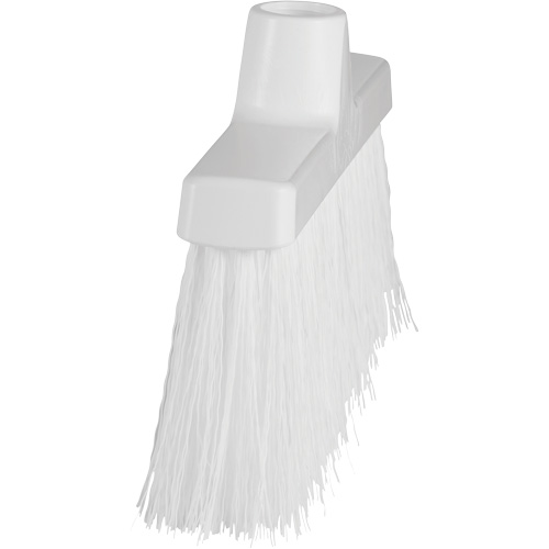ColorCore Angle Head Broom, Medium Bristles, 10", Polypropylene, White Ottawa Fastener Supply